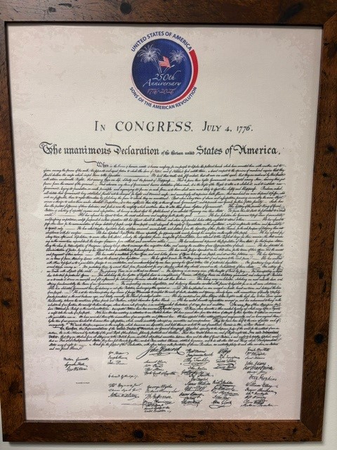 declaration of independence