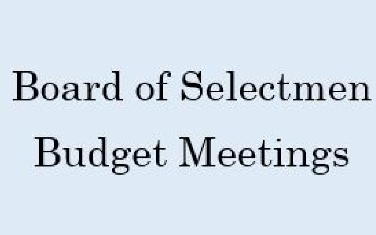 budget meetings