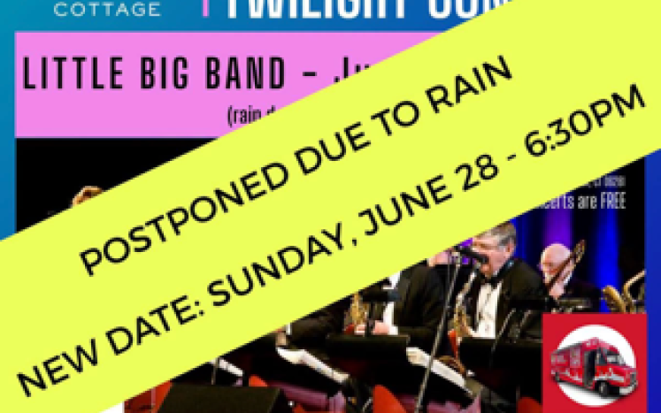 Concert postponed