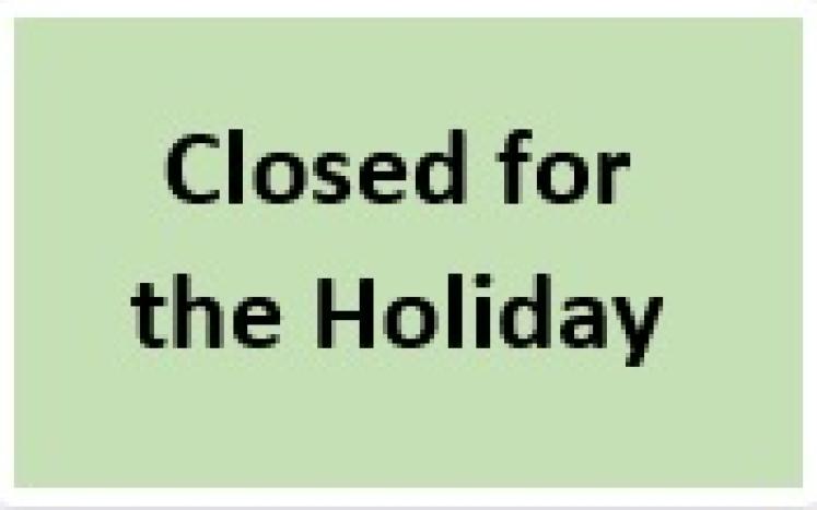 holiday closure
