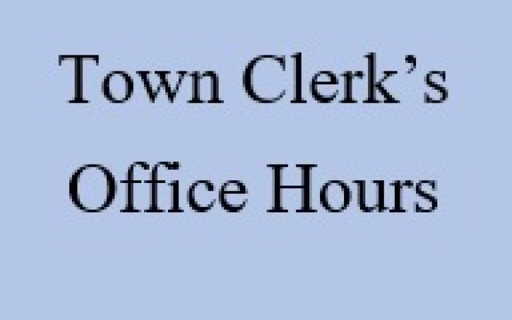 town clerk office hours